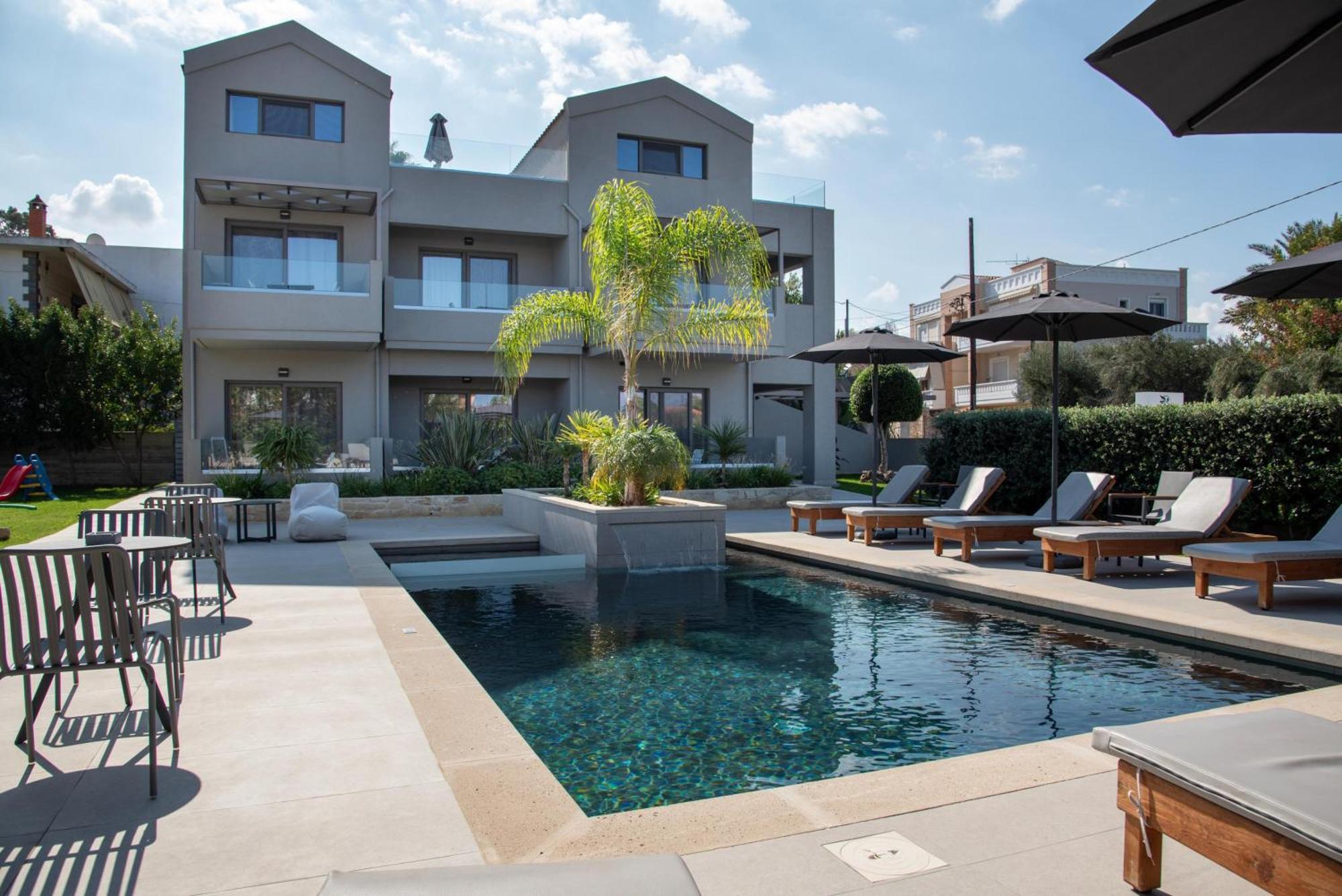 Eleanthi Modern Living Apartment Galatas  Bagian luar foto