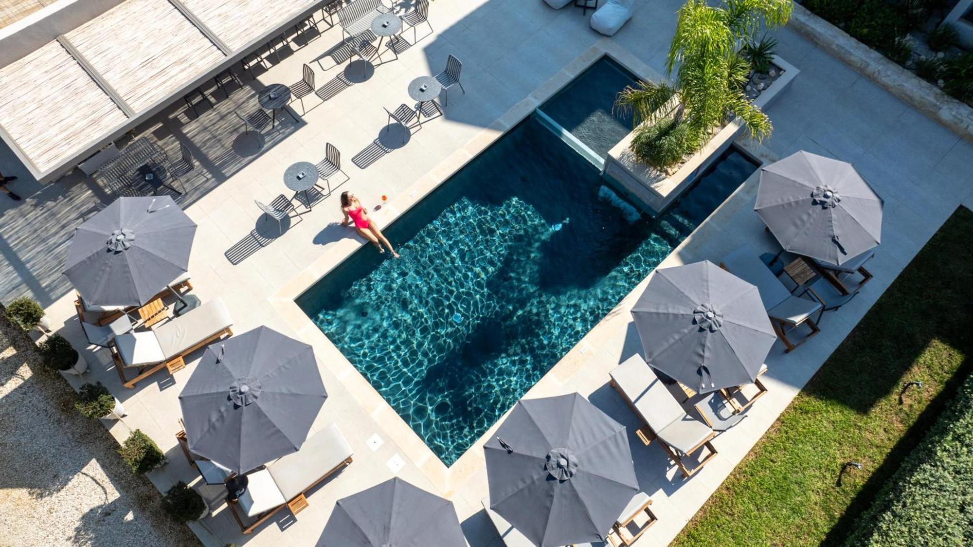 Eleanthi Modern Living Apartment Galatas  Bagian luar foto