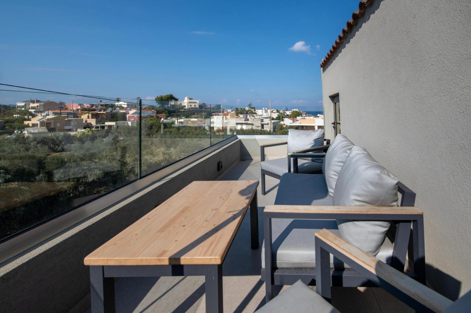 Eleanthi Modern Living Apartment Galatas  Bagian luar foto